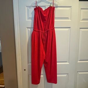 Express strapless romper